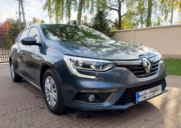 Renault Megane cena 32926 przebieg: 147000, rok produkcji 2018 z Gąbin małe 211